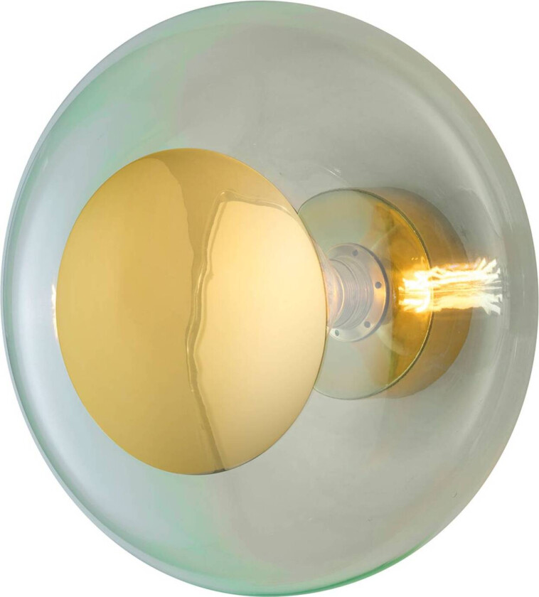 EBB & FLOW Horizon fatning gull/grønn Ø 36 cm