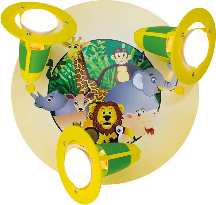 Jungle rondel taklampe
