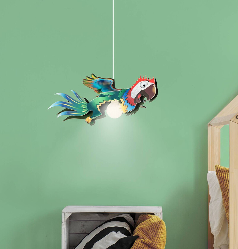 Papegøye pendellampe