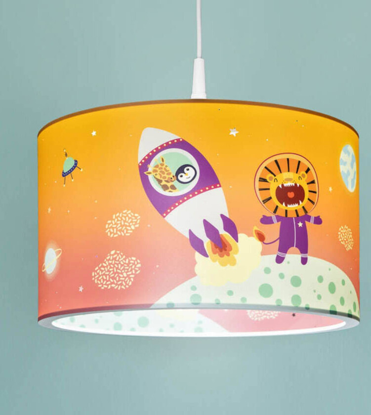 Little Astronauts Escape pendellampe, oransje
