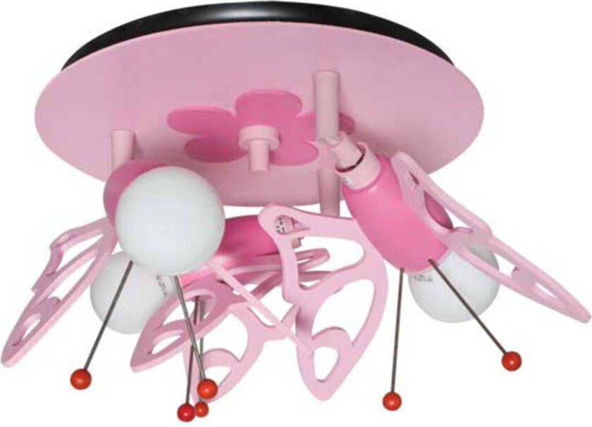 Takspot Falter til barnerom, 3 lyskilder