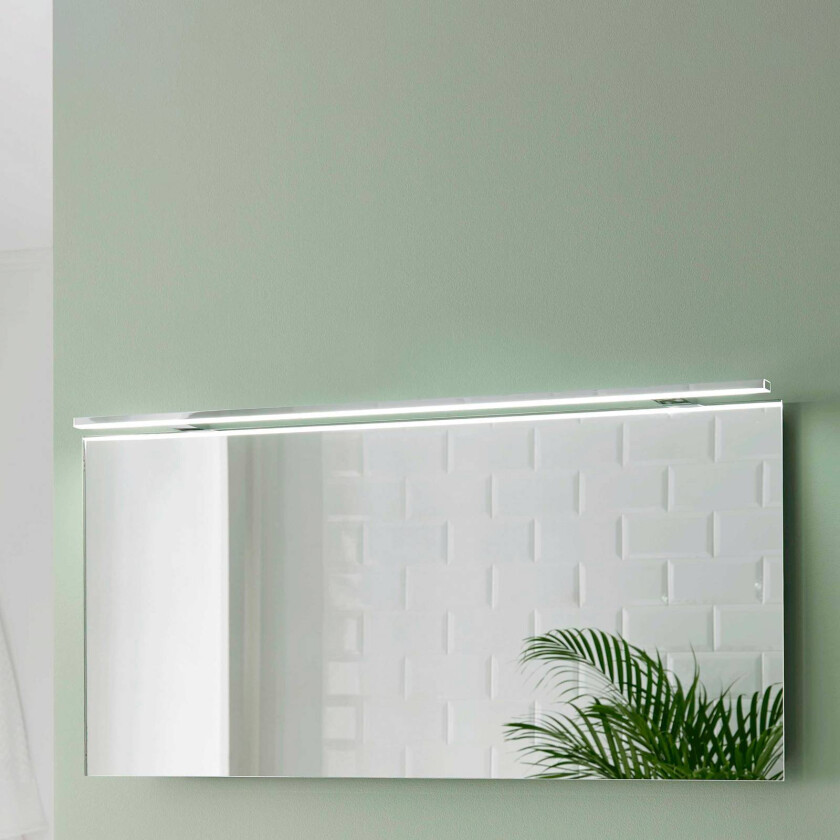 Esther 2 LED-speilbelysning, krom, bredde 120 cm