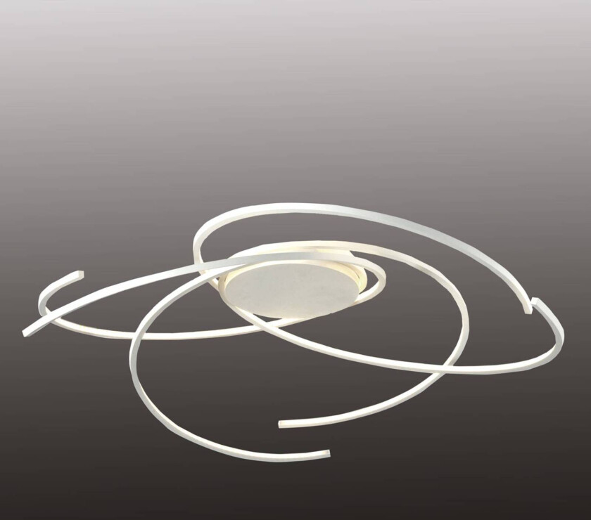 Space – LED-taklampe, 80 cm, hvit