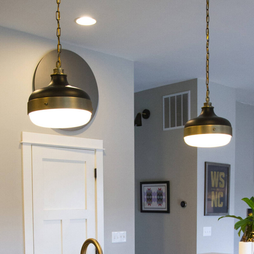 Pendellampe Cadence i industriell stil