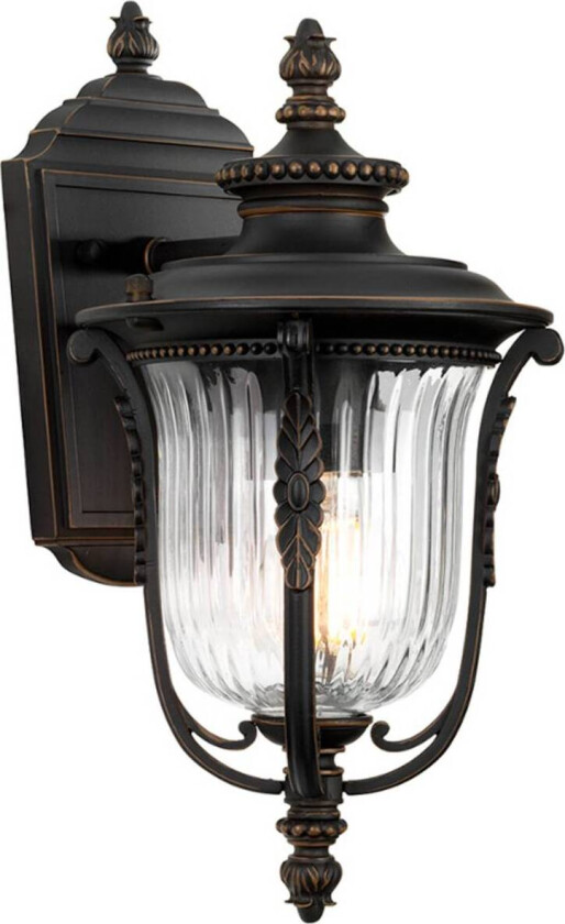 Utendørs vegglykt Luverne, Ø 17,8 cm