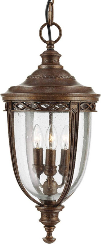 Utendørs hengelampe English Bridle, bronse