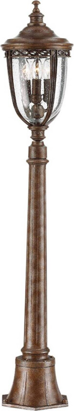 Gatelampe English Bridle, bronse