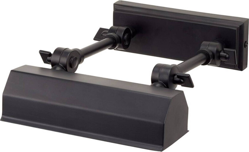 Bildelampe Chawton, svart, 18,2 cm