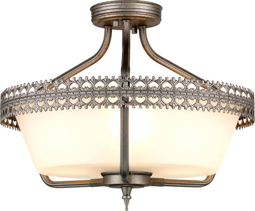 Taklampe med avstandsstykke Crown