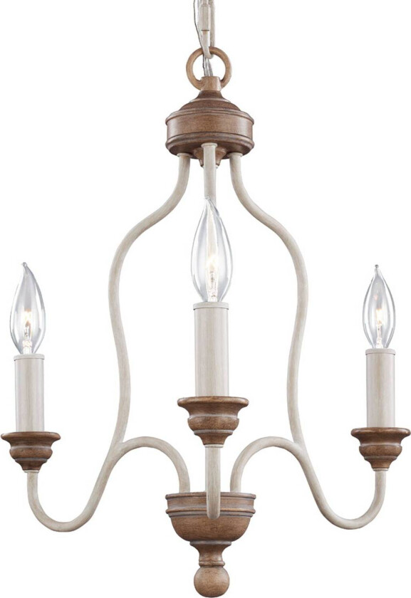 Hartsville en lysekrone i farmhousestil