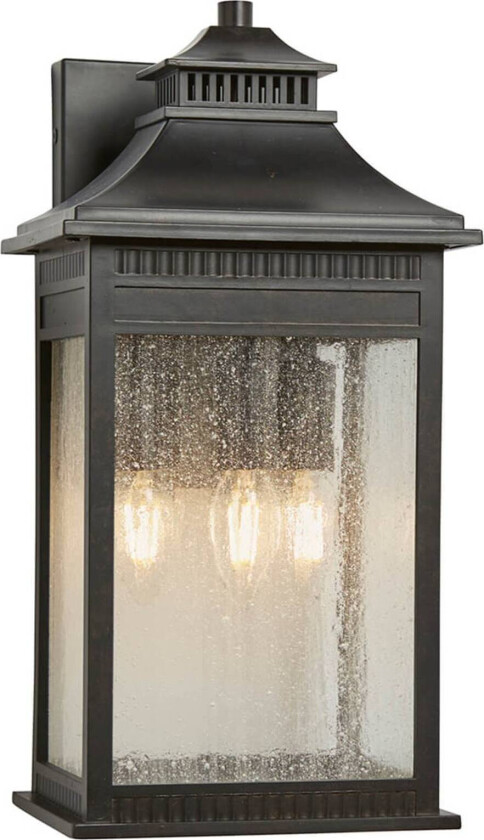 Utendørs vegglampe Livingston, stor, 42 cm