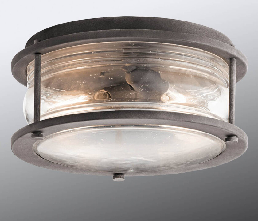 Robust utendørs taklampe Ashland Bay