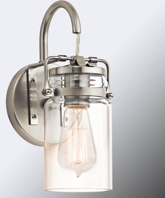 Vegglampe Brinley i vintagestil