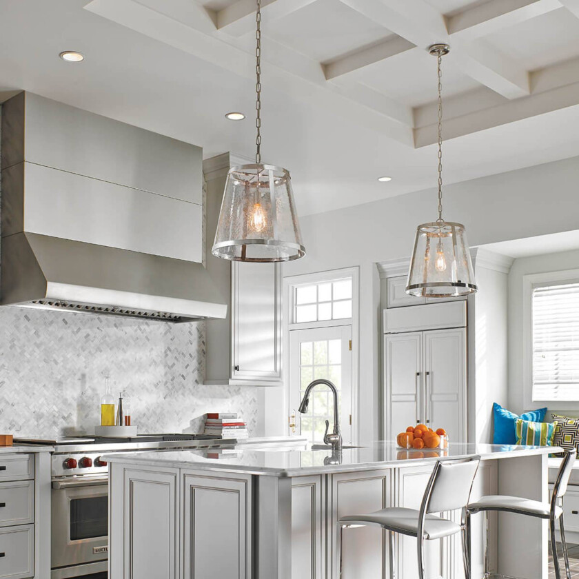 Med kjedeoppheng – pendellampen Harrow