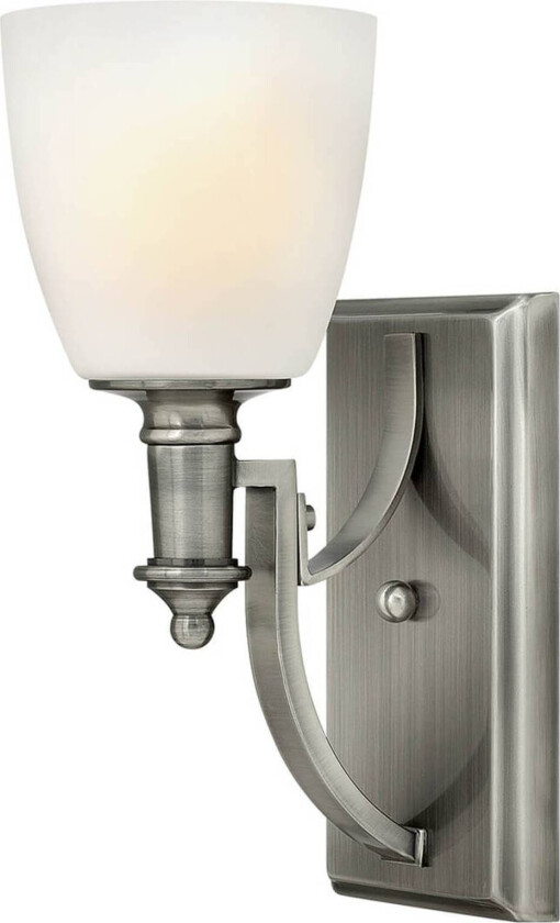 Vegglampe Truman i antikk nikkel