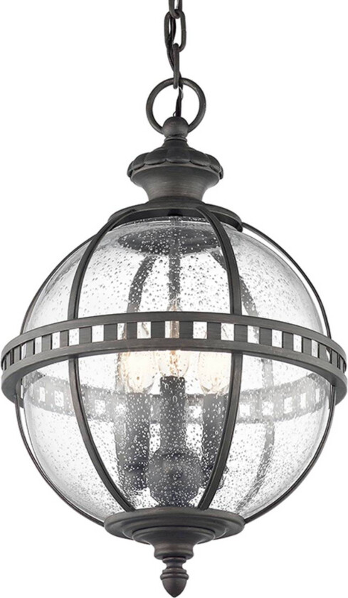 Utendørs pendellampe Halleron i viktoriansk stil