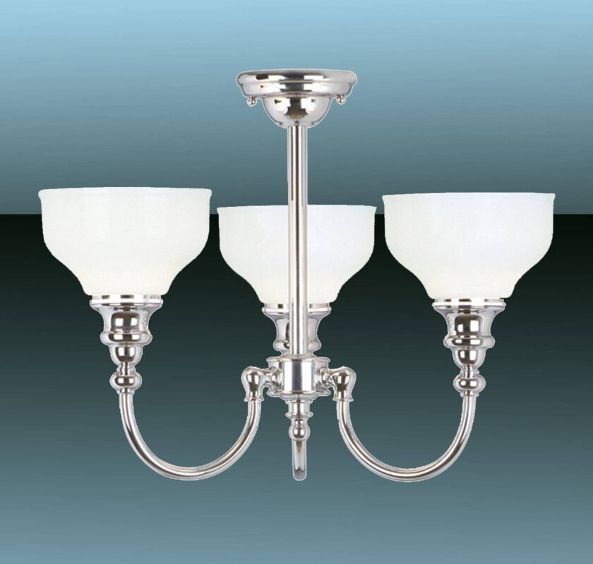 Cheadle taklampe for baderom med tre lys