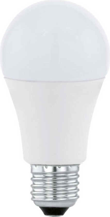 LED-pære E27 A60 11 W, varmhvit, opal
