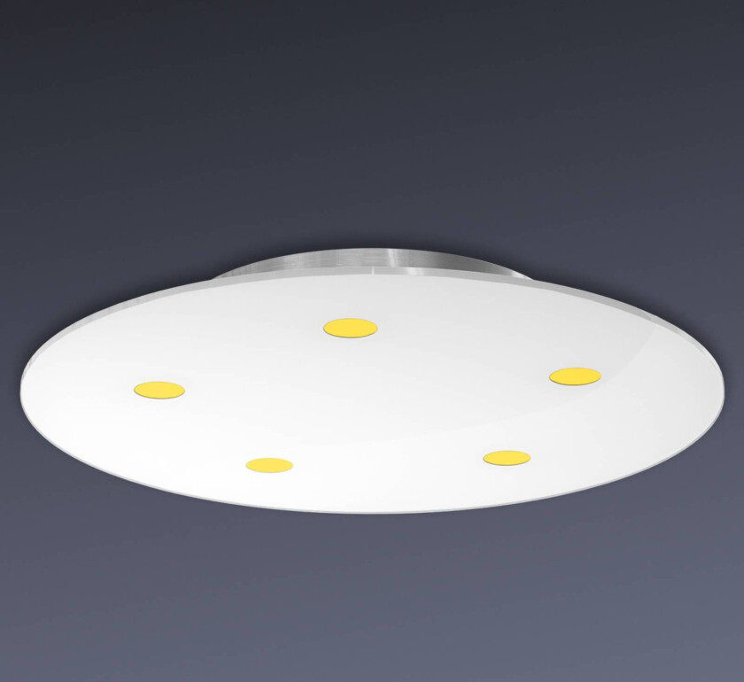 Dimbar taklampe Sunia med LED-lys