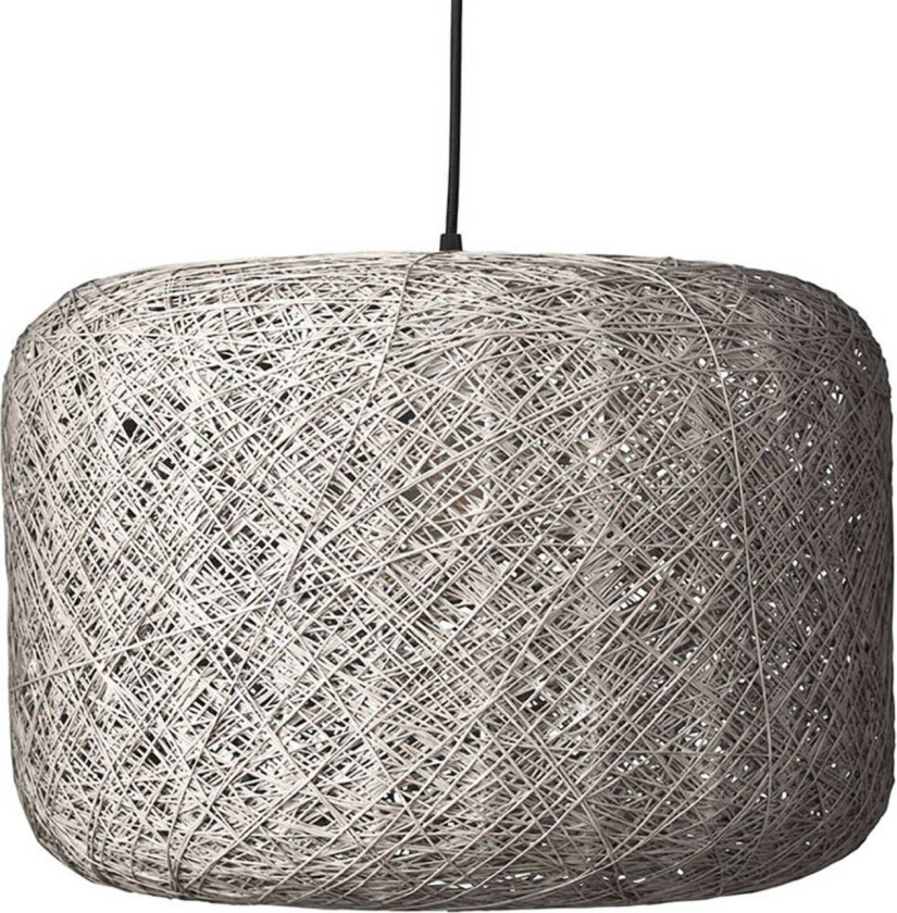 pendellampe Spin L, grå, Ø 45 cm