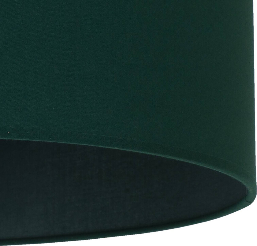 Lampeskjerm Roller, grønn, Ø 40 cm, høyde 22 cm