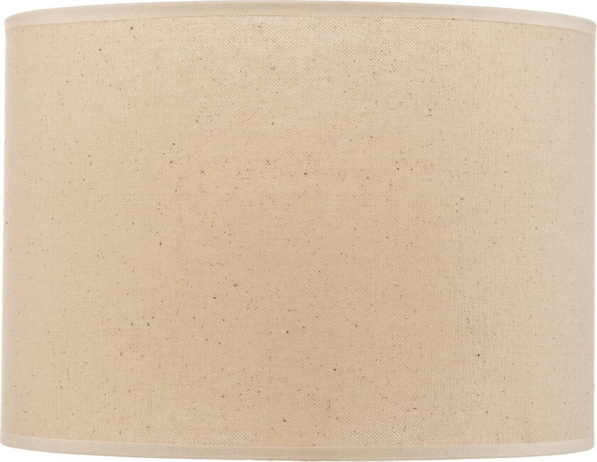 Lampeskjerm Roller, beige, Ø 25 cm, høyde 18 cm