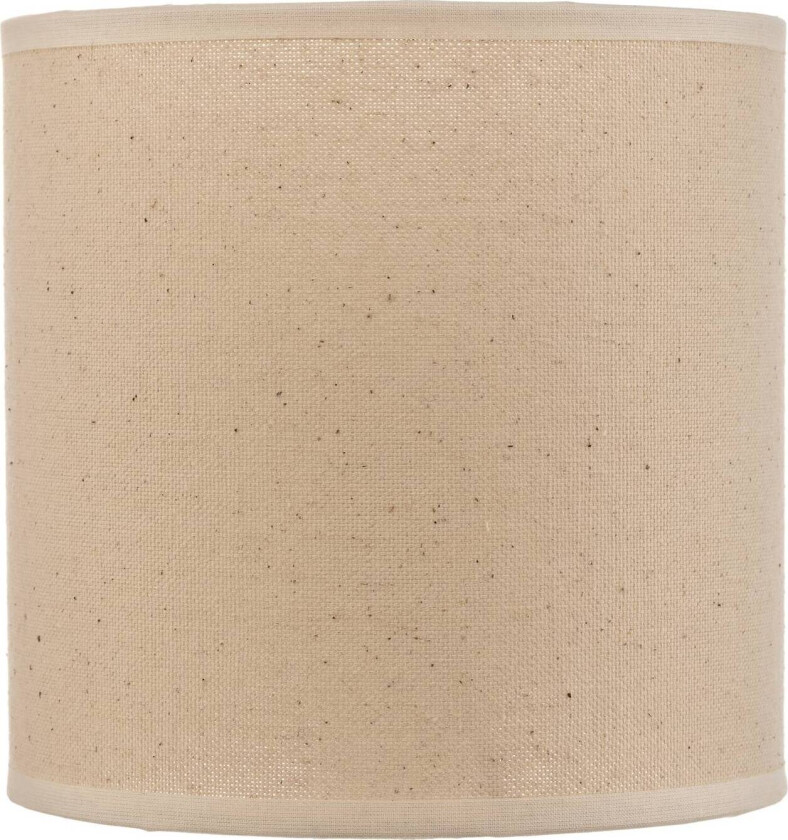 Lampeskjerm Roller, beige, Ø 15 cm, høyde 15 cm