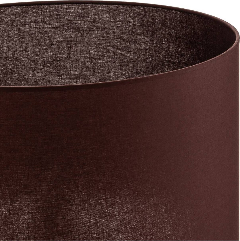 Lampeskjerm Roller, brun, Ø 50 cm, høyde 30 cm