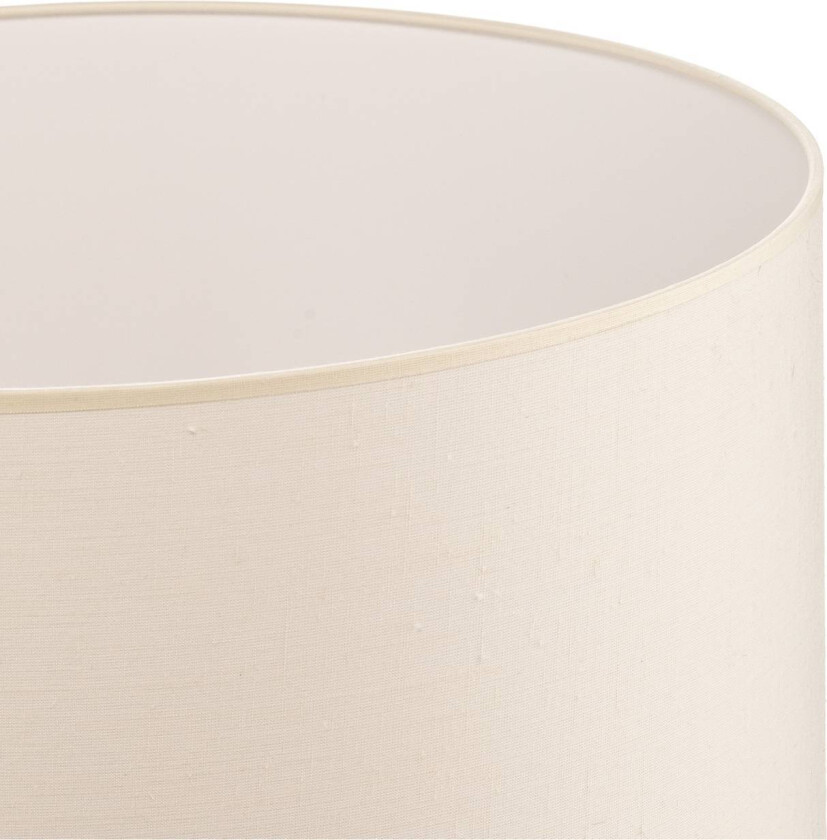 Lampeskjerm Roller ecru bomull Ø 50 cm høyde 24cm