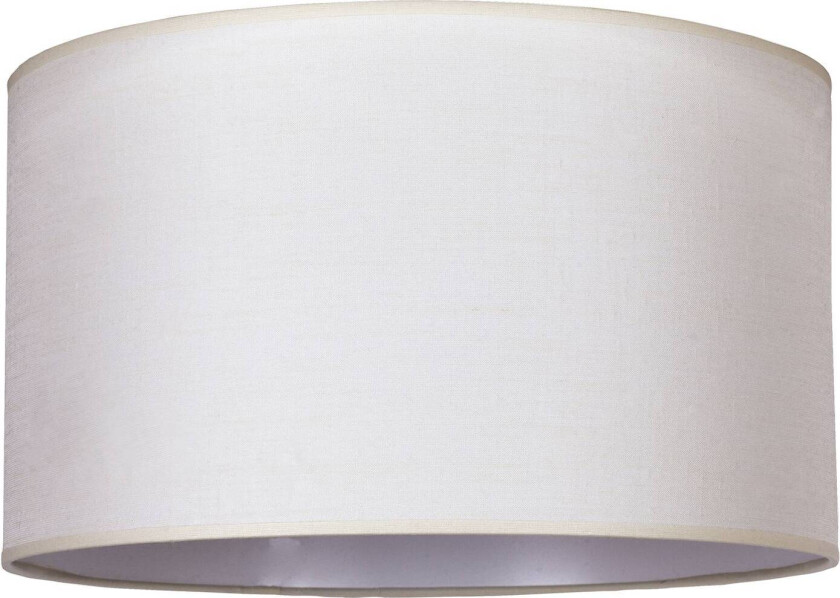 Lampeskjerm Roller ecru bomull Ø 40 cm høyde 22 cm