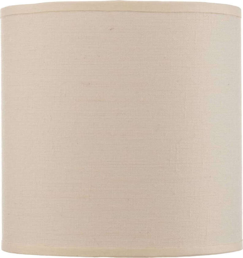 Lampeskjerm Roller ecru bomull Ø 15 cm høyde 15 cm
