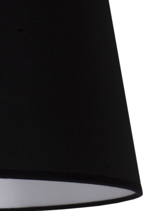 Lampeskjerm Classic L til gulvlamper, svart