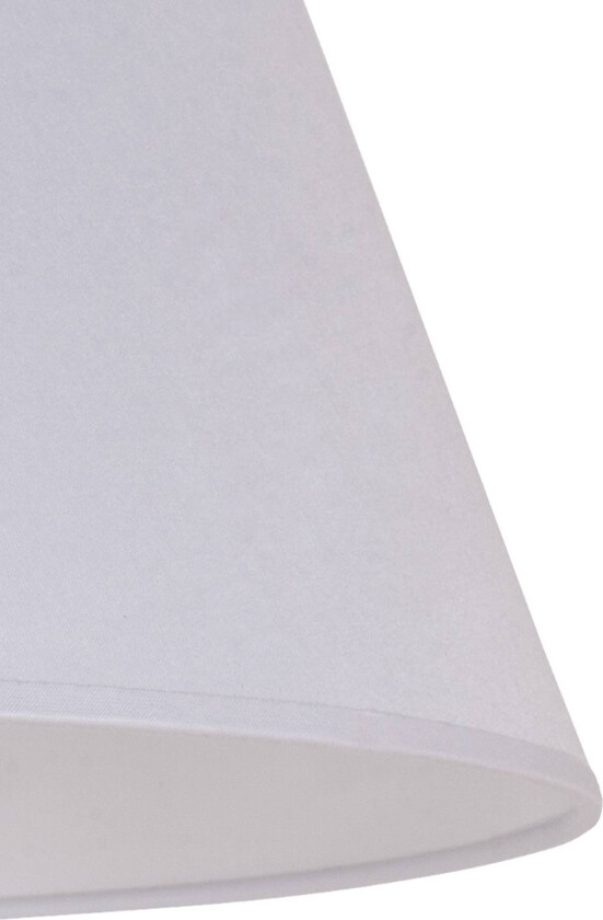 Lampeskjerm Sofia høyde 31 cm, hvit