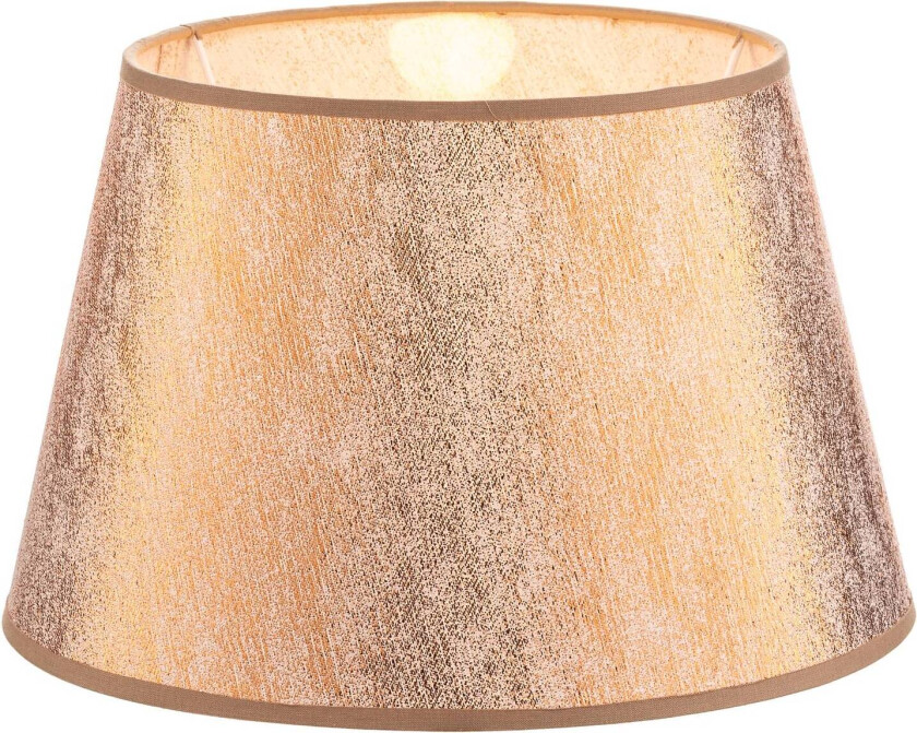 Lampeskjerm Cone høyde 18 cm, kobberbelagt