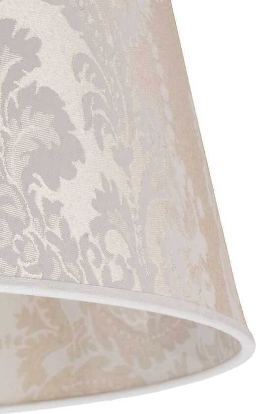 Lampeskjerm Cone høyde 25,5 cm, ecru