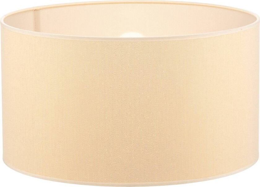 Lampeskjerm Roller Ø 40 cm, ecru/gull