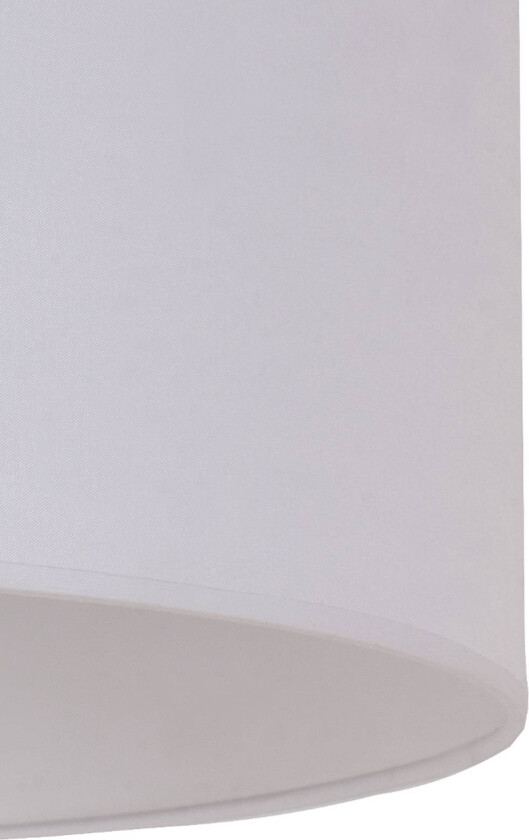 Lampeskjerm Roller Ø 50 cm, hvit