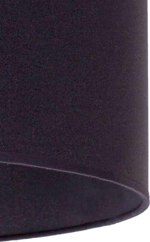 Lampeskjerm Roller Ø 25 cm, svart