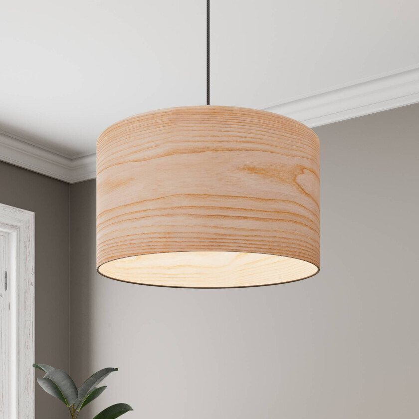 Veneer hengelampe kjernetre ask