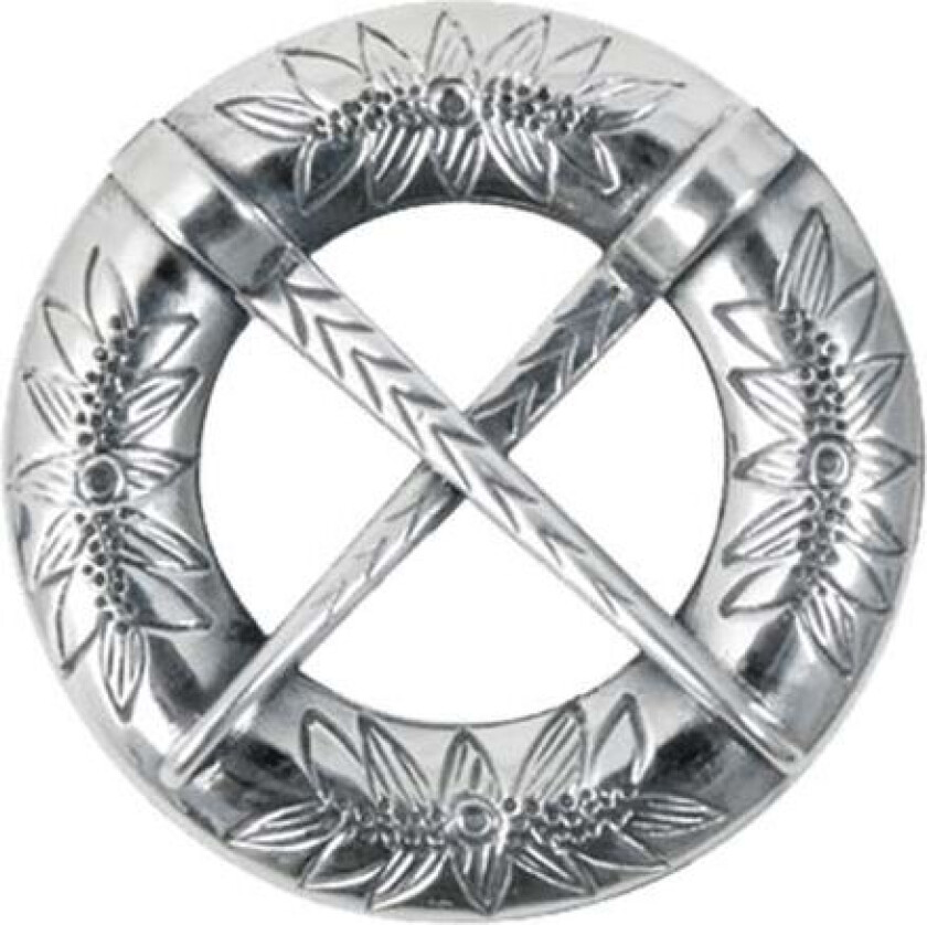 Halsring i 830 oksidert sølv