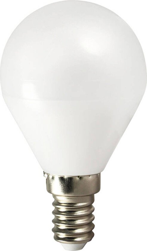 LED-pære dråpe TEMA, E14, 5W, 2700 K, AC/DC