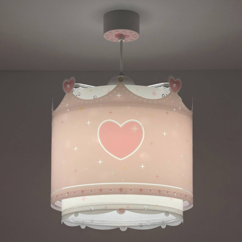 Little Queen pendellampe i kronedesign