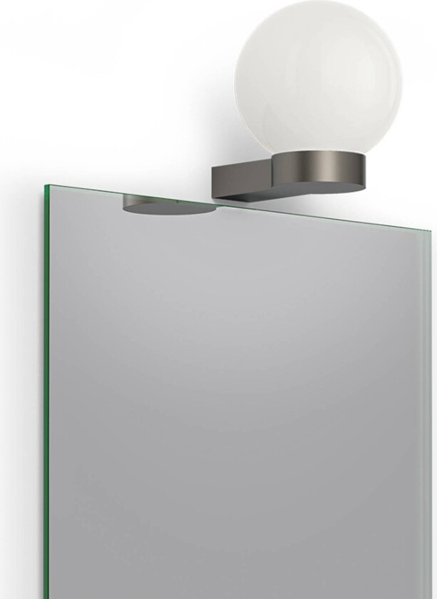 Bar Light vegglampe, matt metallisk
