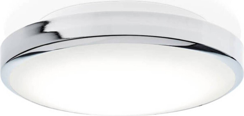 Glow LED-taklampe, krom, Ø28cm cm