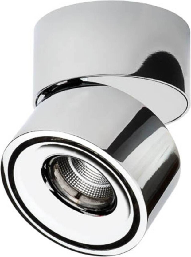 Studio LED-takspot krom Ø 7,6 cm