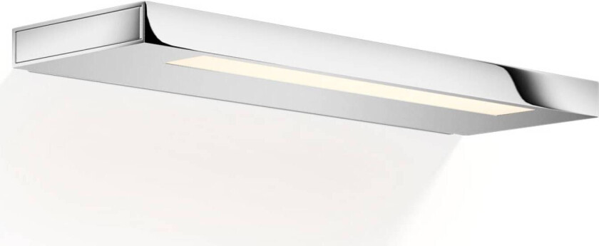 Slim 34 N LED-vegglampe krom