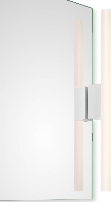 Omega 1 speillampe, hvit