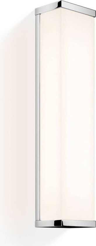 Manhattan 40 N LED-vegglampe, krom