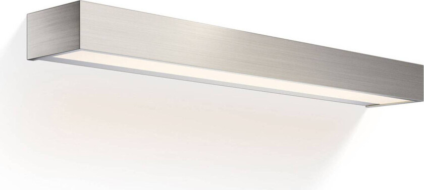 Box LED-vegglampe nikkel 2700 K 60cm
