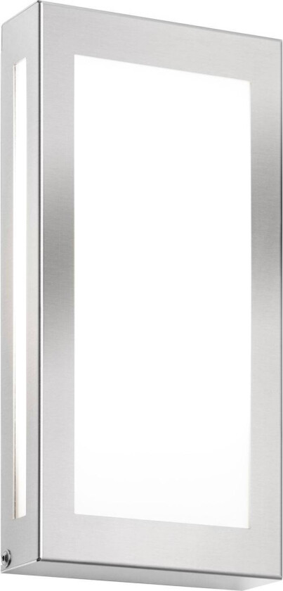 Aqua Rain Mini LED-vegglampe, rustfritt stål